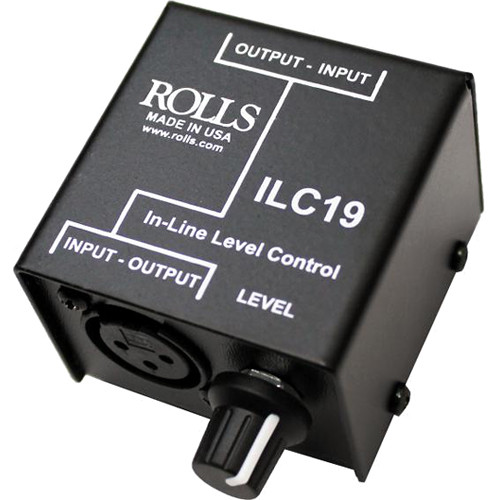 Rolls ILC19 In-Line Level Control ILC19 B&H Photo Video