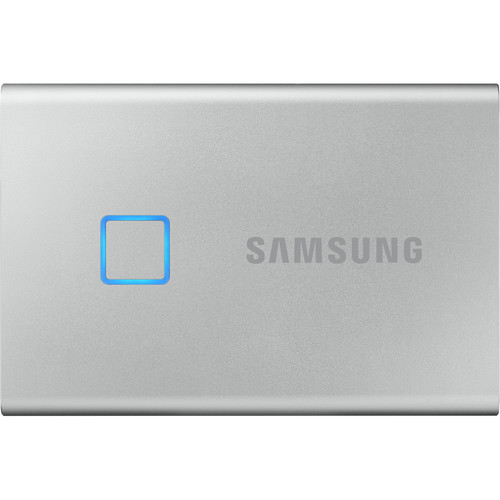 Samsung 500GB T7 Touch Portable SSD (Silver)