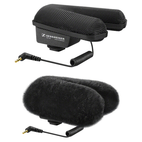 Sennheiser MKE 440 Stereo Shotgun Microphone Kit With Fur sennheiser-mke-440-stereo-shotgun-microphone-kit-with-fur