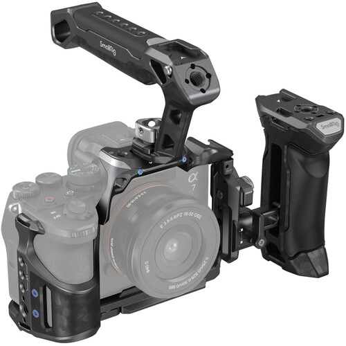 SMALLRIG A7 IV / A7R IV / A7R V / A7S III / A1 Camerakooi met ingebouwde sleuf voor AirTag, voor Sony Alpha 7R V / 7 IV / 7S III / 1 / 7R IV - 5583