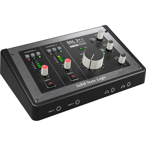 Solid State Logic SSL 2+ MKII USB-C Audio/MIDI Interface