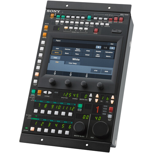Sony Master Setup Unit Multicamera Remote Control Panel MSU-3500