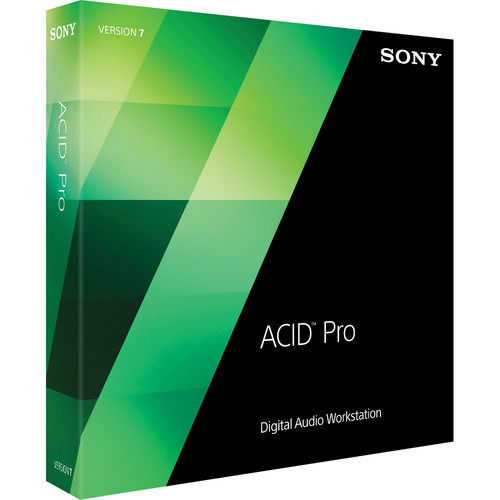 Sony ACID Pro 7 Upgrade - Audio, MIDI and Loop Based SAC7094ESD