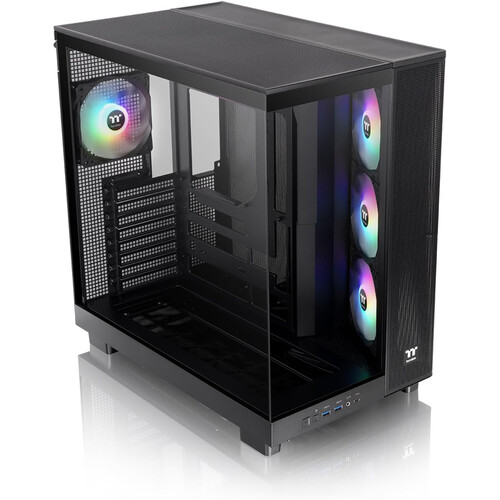 Thermaltake View 380 XL TG ARGB Mid Tower Chassis (Black)