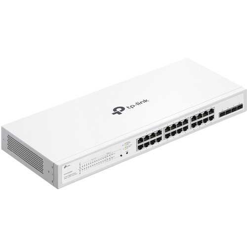 TP-Link Festa FS328GP 28-Port Gigabit Smart Managed PoE Switch with 24 PoE+ Ports and 4 SFP Slots