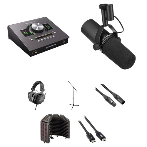 Universal Audio Apollo Twin X USB DUO Heritage Edition USB-C Audio Interface with Voiceover Kit