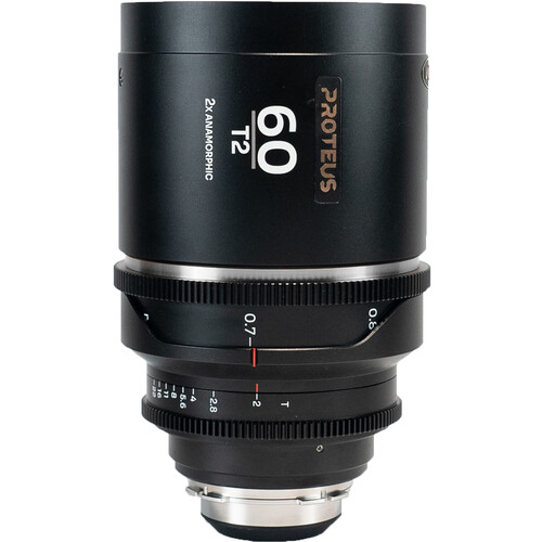 Venus Optics Laowa Proteus 2x Anamorphic 60mm T2 Lens (PL/EF, Feet, Silver Flare)