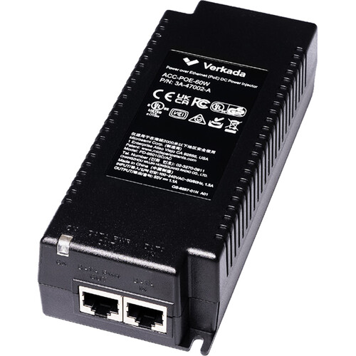 Verkada ACC-POE-60W PoE++ Injector ACC-POE-60W B&H Photo Video