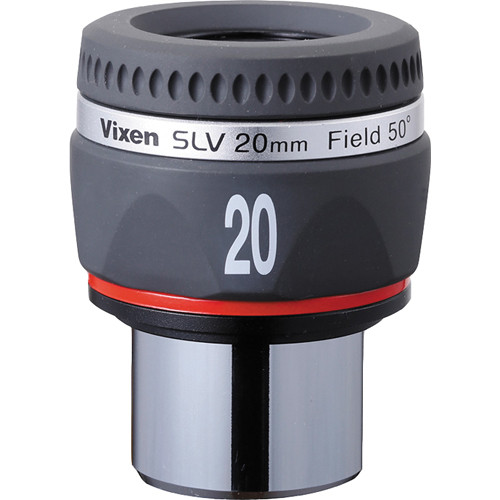 Vixen Optics - Oculaire Télescope SLV 2,5 Mm - Dégagement Oculaire 20 Mm, Verre Lanthane - Pour Observations Haute Résolution
