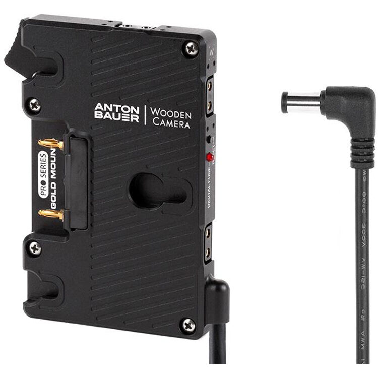 Gold Mount Battery Camera Adapter Plate, D Tap Power Output Camera