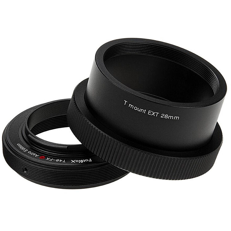 Fotodiox Lens Mount Adapter For T-Mount (T/T-2) Screw Mount SLR Lens To Sony Alpha E-Mount