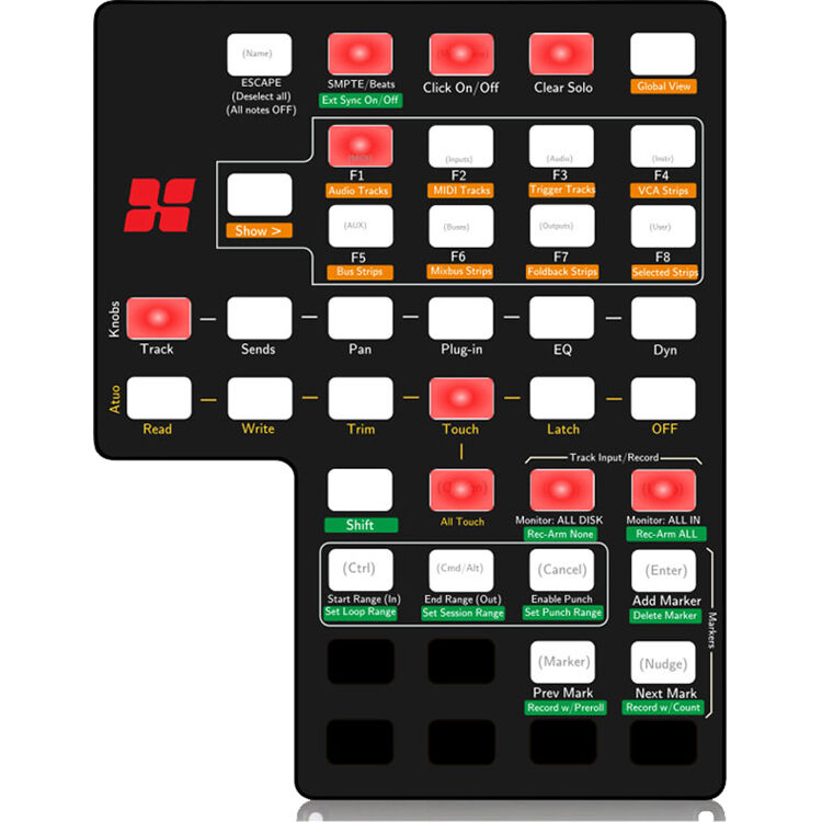 Icon Pro Audio Audio QCON Pro X Harrison Mixbus AutoDetect