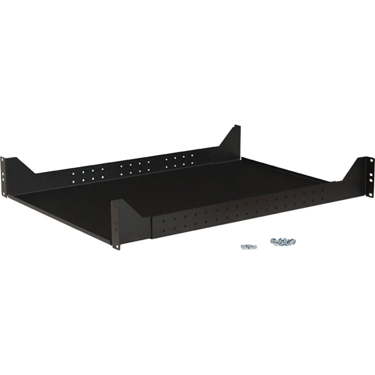 Kendall Oil Rack Kendall Howard 4-Point Adjustable Rack Shelf (2 RU)