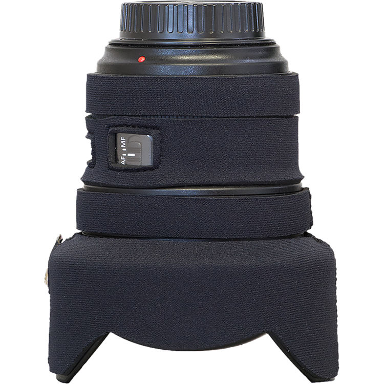 Copriobiettivo Lenscoat Per Canon 100mm F/L Macro IS - Nero, Neoprene, Protezione Urti E Agenti Atmosferici - Foto 2