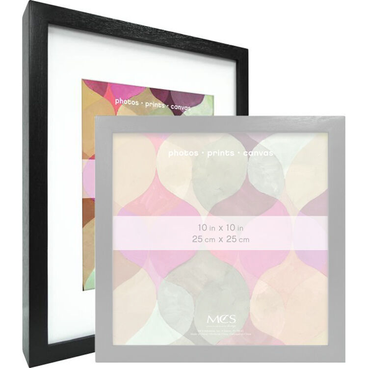 MCS Studio Gallery Frame, Gray Woodgrain, 18 x 24 in , Single