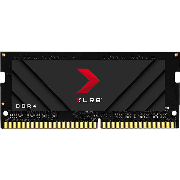 PNY 8GB XLR8 Gaming DDR4 3200 MHz SO DIMM Memory MN8GSD43200X