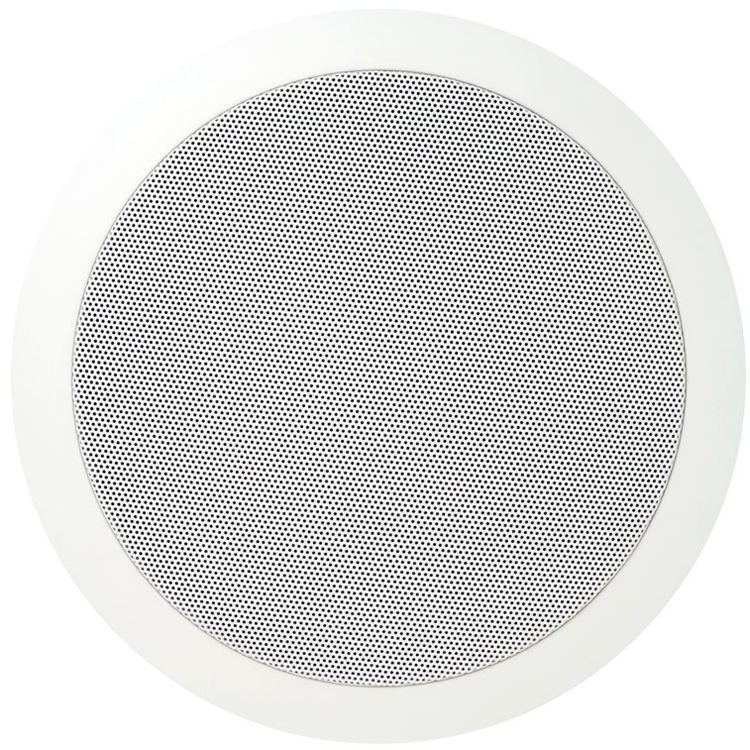 Speco Tech G86 8-Inch Ceiling Speaker With 70V/25V Transformer & Volume Control - For Background Music Systems