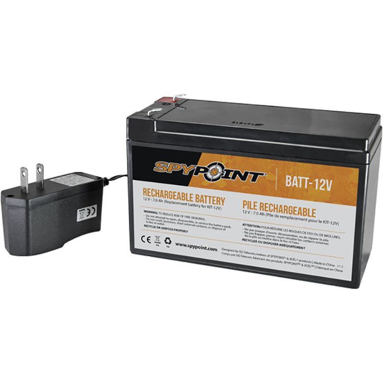 rechargeable 12v battery with charger