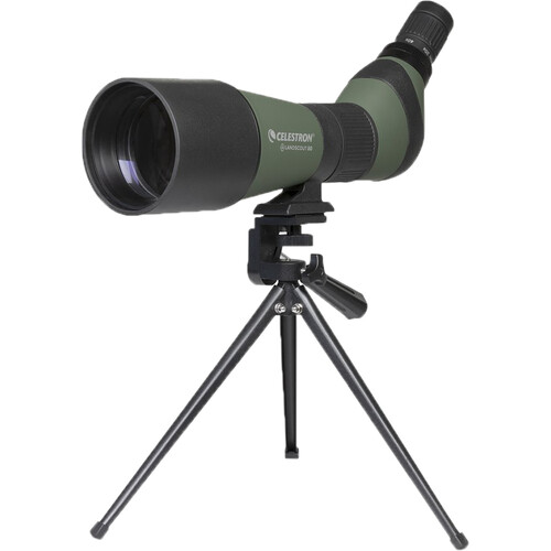 Test de la longue-vue Celestron TrailSeeker 80-45° noire