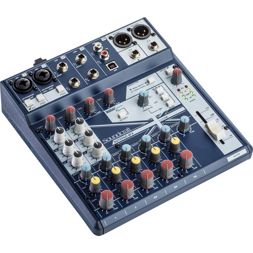 Compare Soundcraft NOTEPAD-8FX vs Allen & Heath ZEDI-8