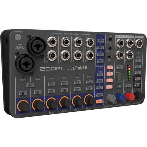 Compare Zoom L8 vs Zoom LIVETRAK L6 | B&H Photo