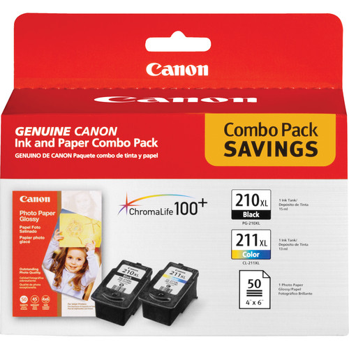 Compare Canon PG-240 XL/CL-241 XL vs 