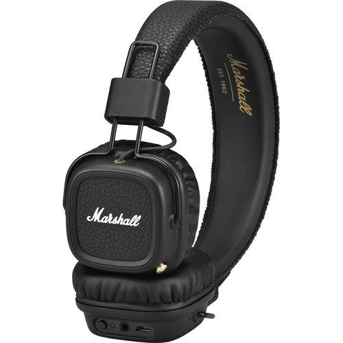 Used Marshall Major II Bluetooth Headphones (Black) 4091378 B\u0026H