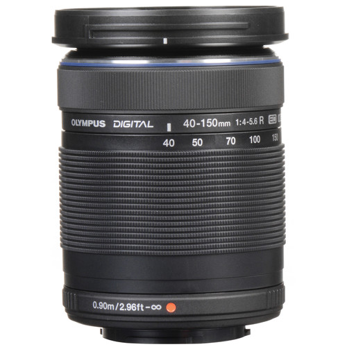 Compare Olympus M.Zuiko Digital ED 40-150mm f 4-5.6 R Lens Black