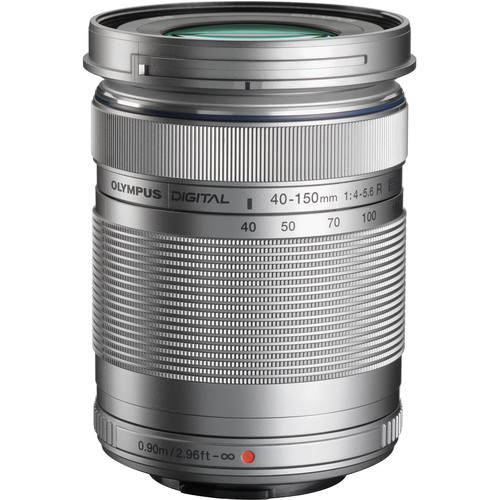 ★新品★M.ZUIKO 40-150mm RとLumix G 25mm ASP★ Compare Olympus M.Zuiko Digital ED 40-150mm f 4-5.6 R Lens Silver