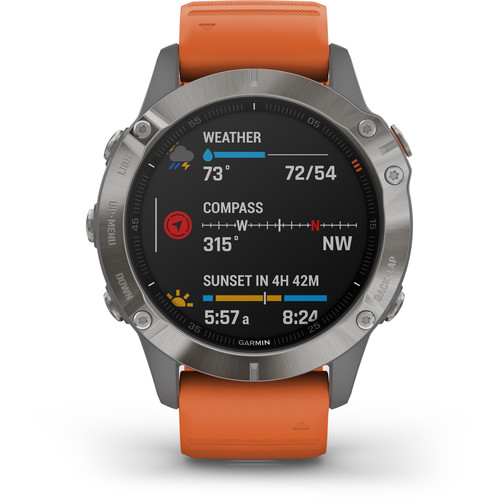 Compare Garmin fenix 6X vs Garmin fenix 