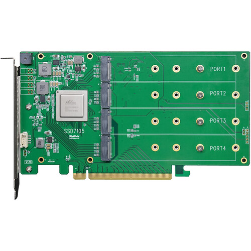 2x M.2 NGFF SSD RAID Controller Card plus 2x